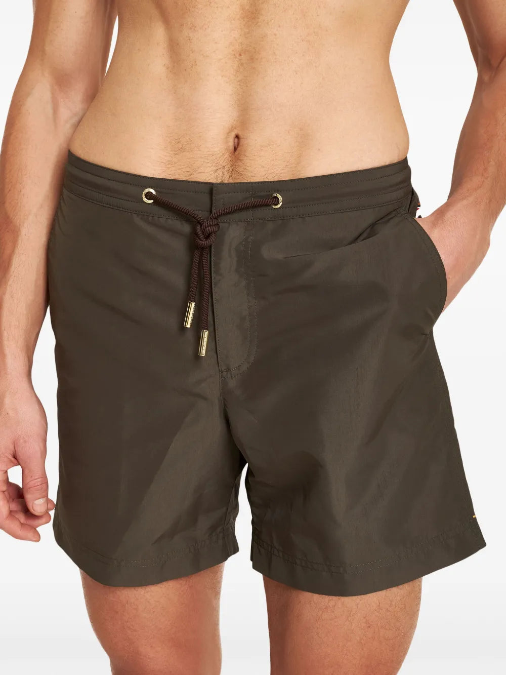 Beachwear Short de bain Bulldog Orlebar Brown Marron Homme