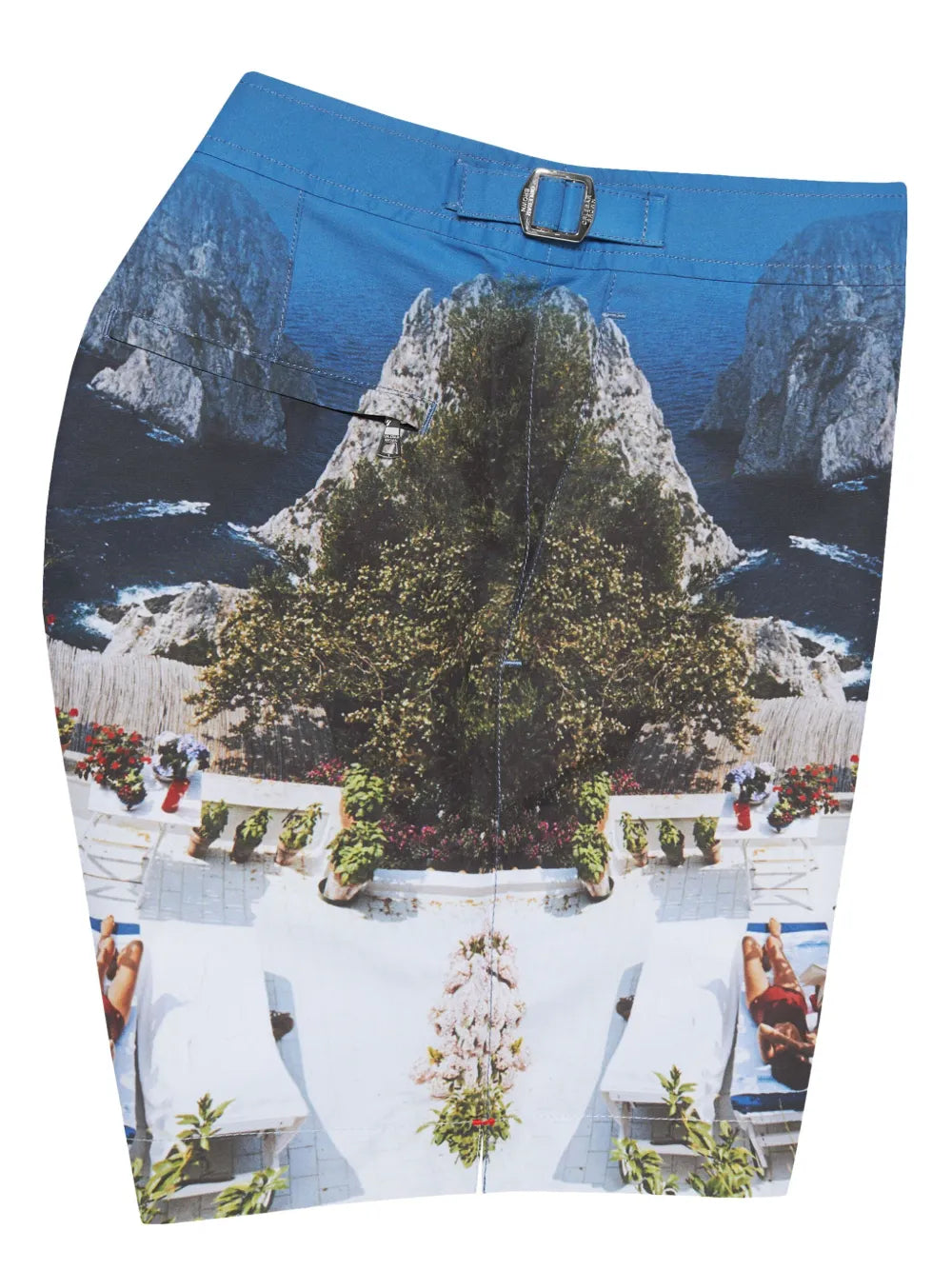 Beachwear Bulldog Photographic Swim Shorts Orlebar Brown Blue Homme