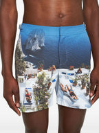 Beachwear Bulldog Photographic Swim Shorts Orlebar Brown Blue Homme