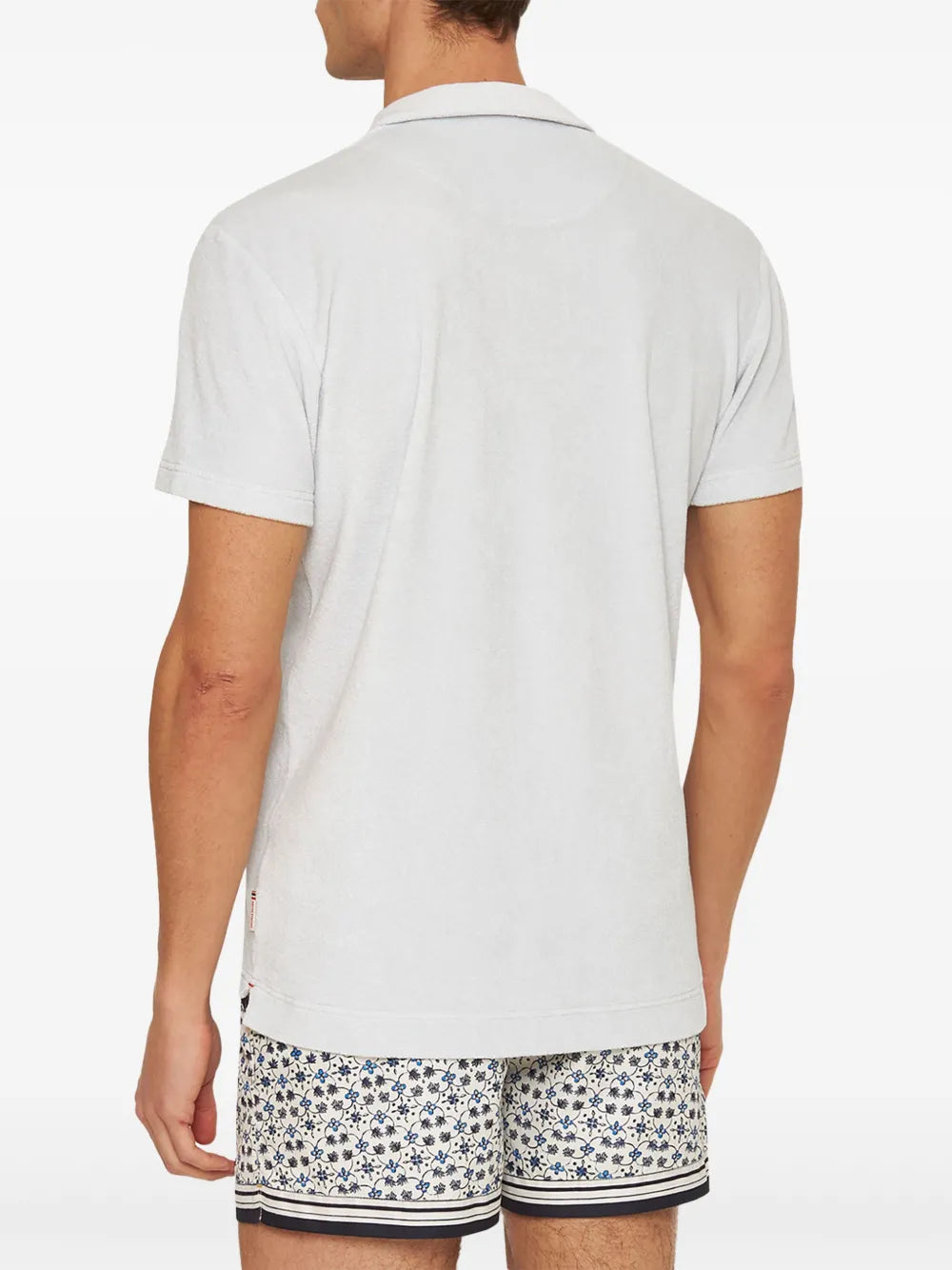 Polos Polo Terry Orlebar Brown Bleu Homme