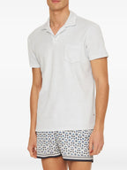 Polo shirts Terry Polo Orlebar Brown Blue Homme
