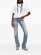 T-shirts T-Buxt Crop T-Shirt Diesel White Femme