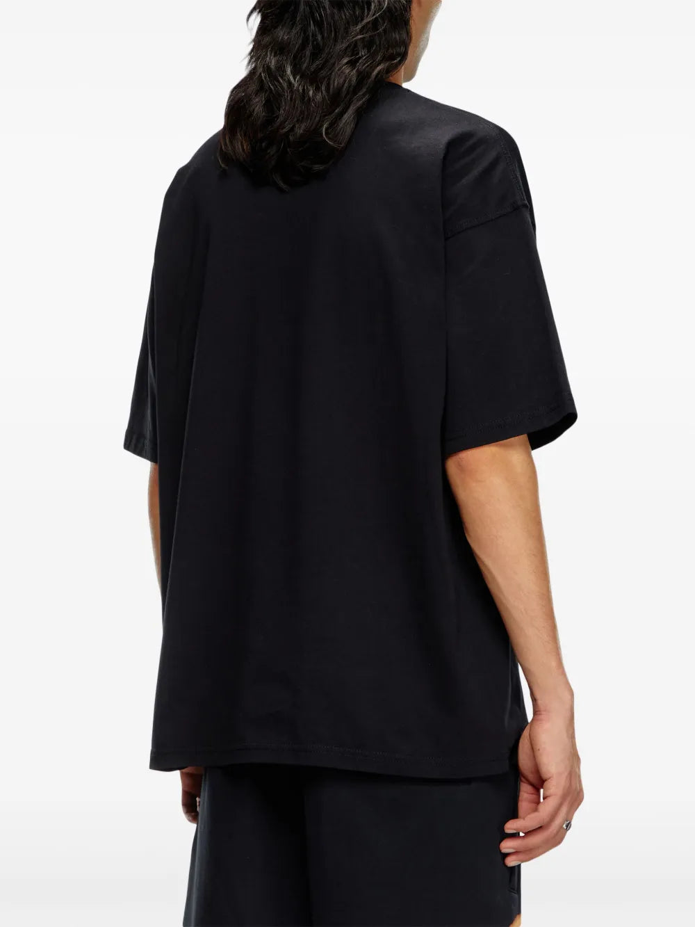 T-shirt T-Shirt T-Boxt-Bleach Diesel Nero Homme