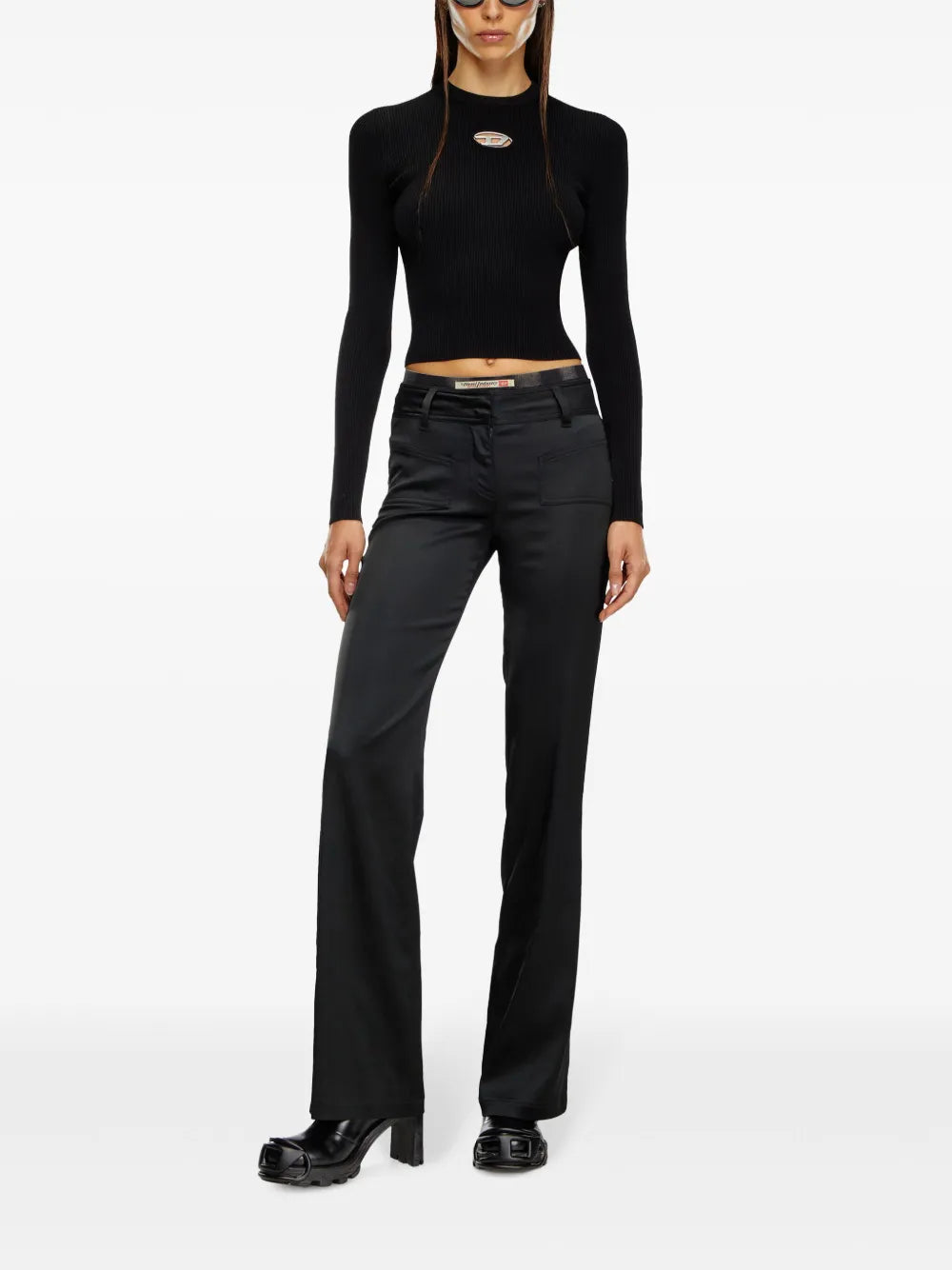 니트웨어 M-Valari 스웨터 Diesel 검은색 Femme