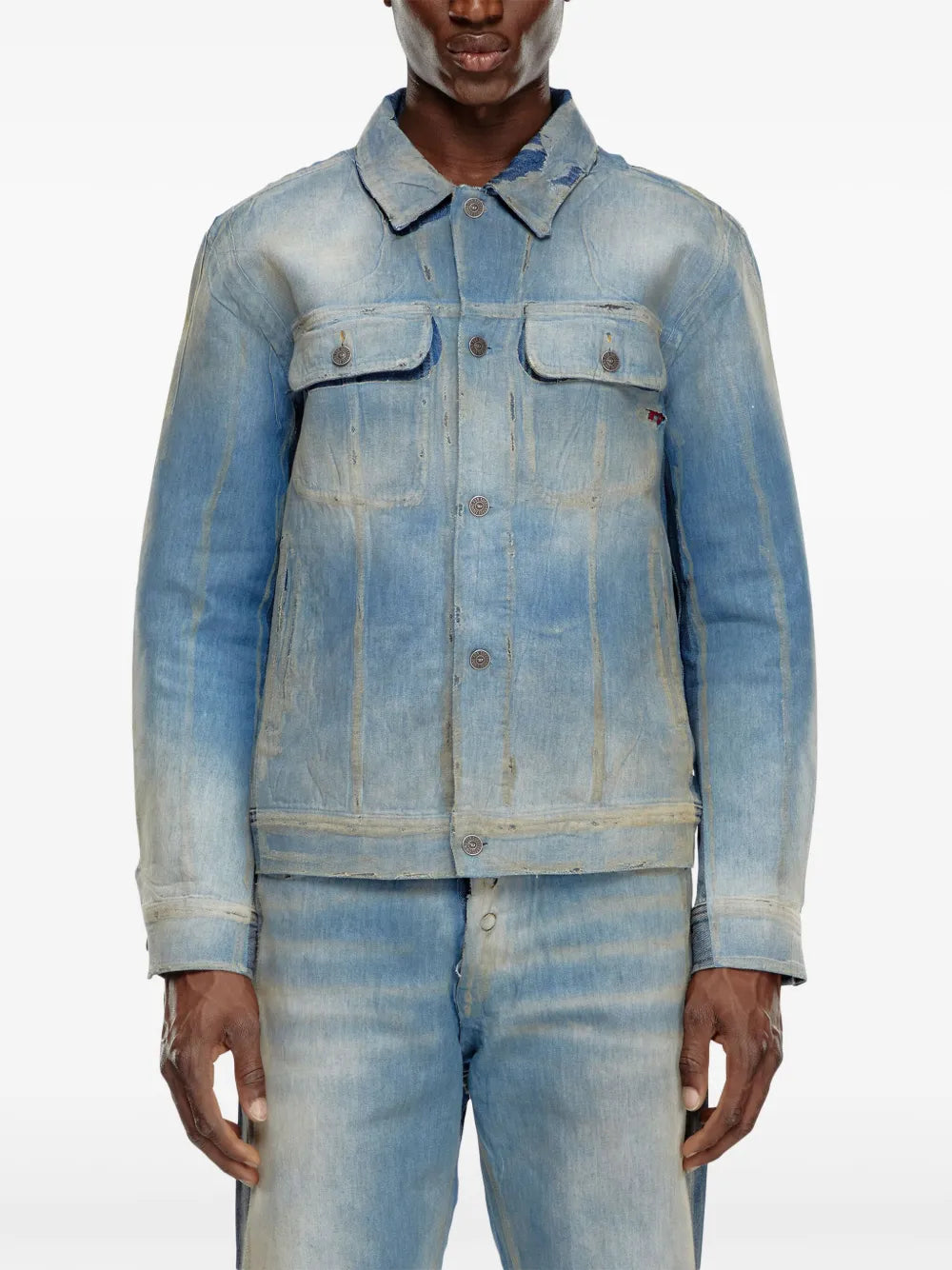 Vestes Veste en jean D-Barcy-S3 Diesel Bleu Homme