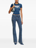 Hosen Jean D-Ebush-S Diesel Blau Femme