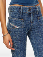 Hosen Jean D-Ebush-S Diesel Blau Femme