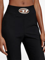 Hosen P-Erseur Flared Trousers Diesel Schwarz Femme