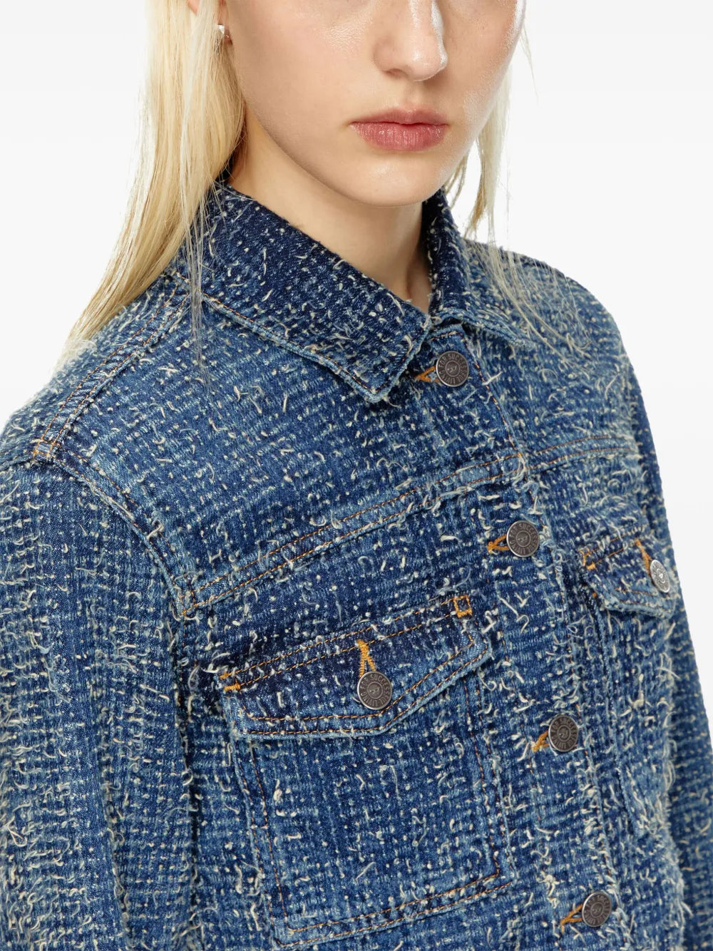 Jackets De-Atel-S Denim Jacket Diesel Blue Femme
