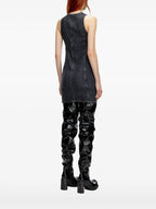 Robes Robe en denim De-Ferriz-Fsd Diesel Noir Femme