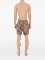Moda mare Costume da bagno a quadri Burberry Beige Homme