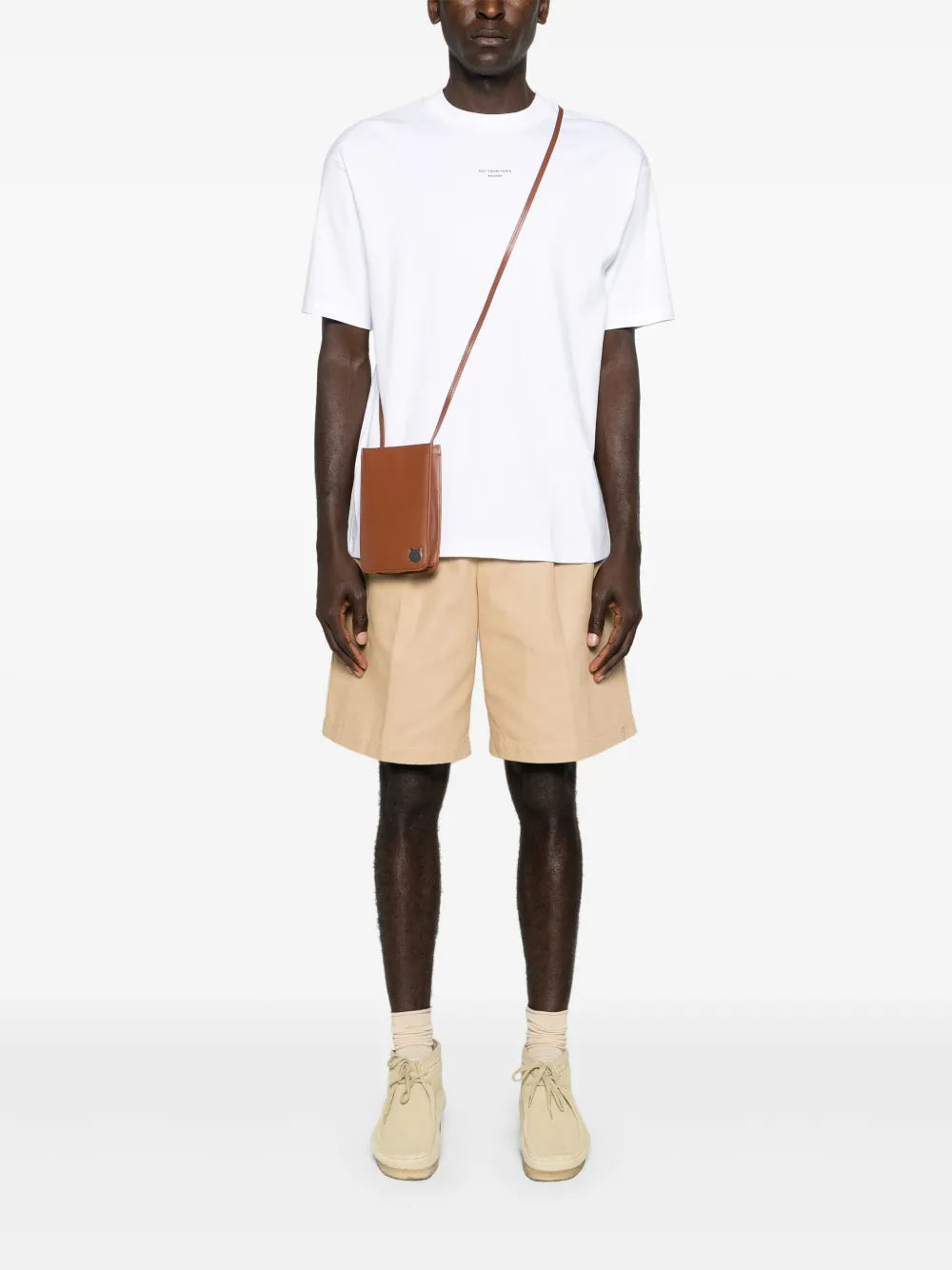 Camisetas Camiseta Slogan Clásica Blanca Drole De Monsieur Blanco Homme