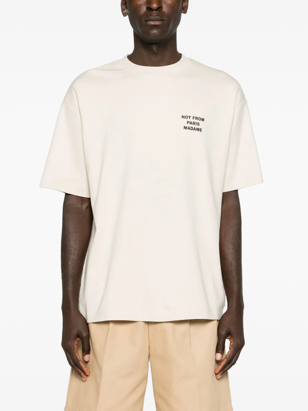 T-shirts Beige Slogan T-Shirt Drole De Monsieur Beige Men