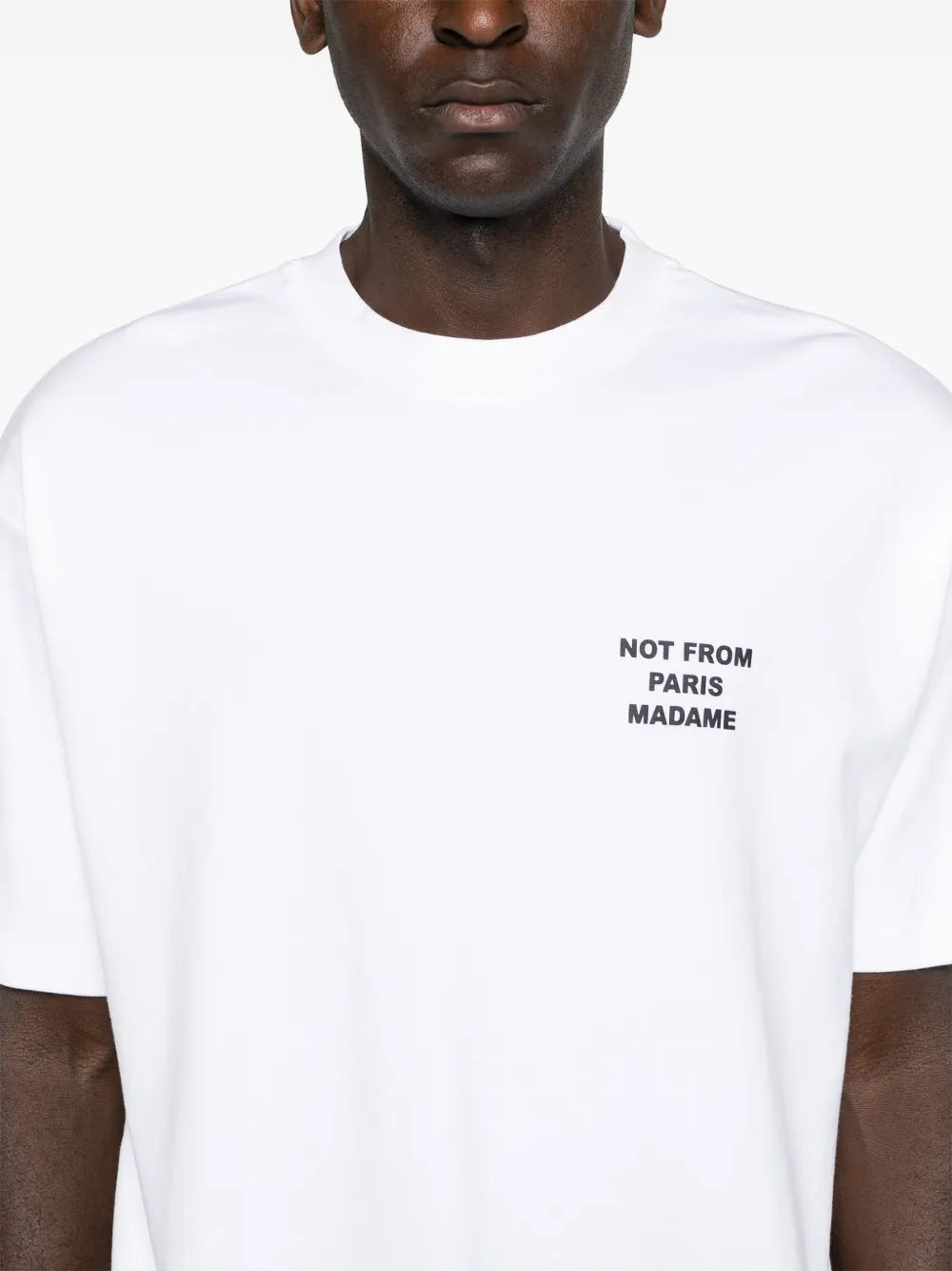 T-shirts Slogan T-shirt Drole De Monsieur White Men