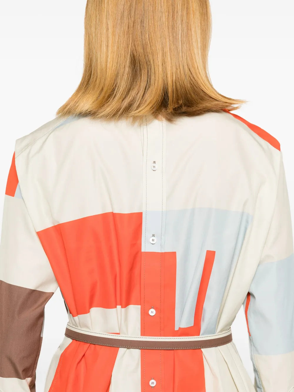 Dresses Multicolored Puzzle Print Dress Fendi Multicolor Femme