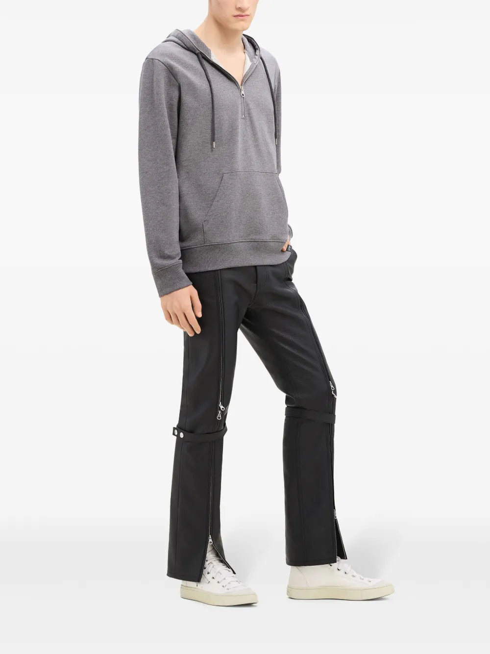 Moletons Camisola com Fecho Courrèges Cinza Homens