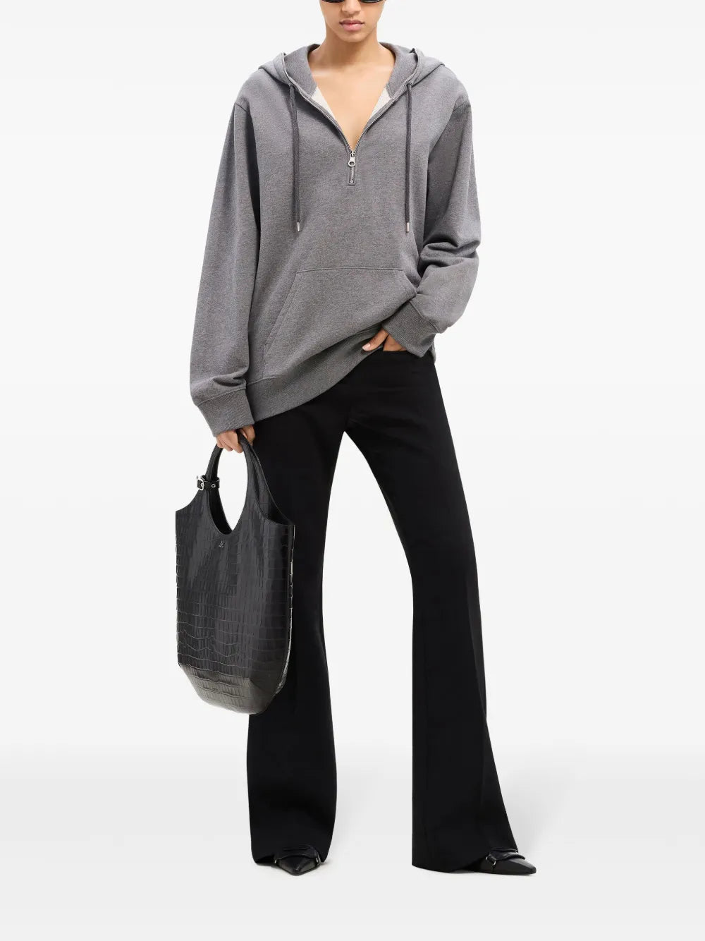 Moletons Camisola com Fecho Courrèges Cinza Homens