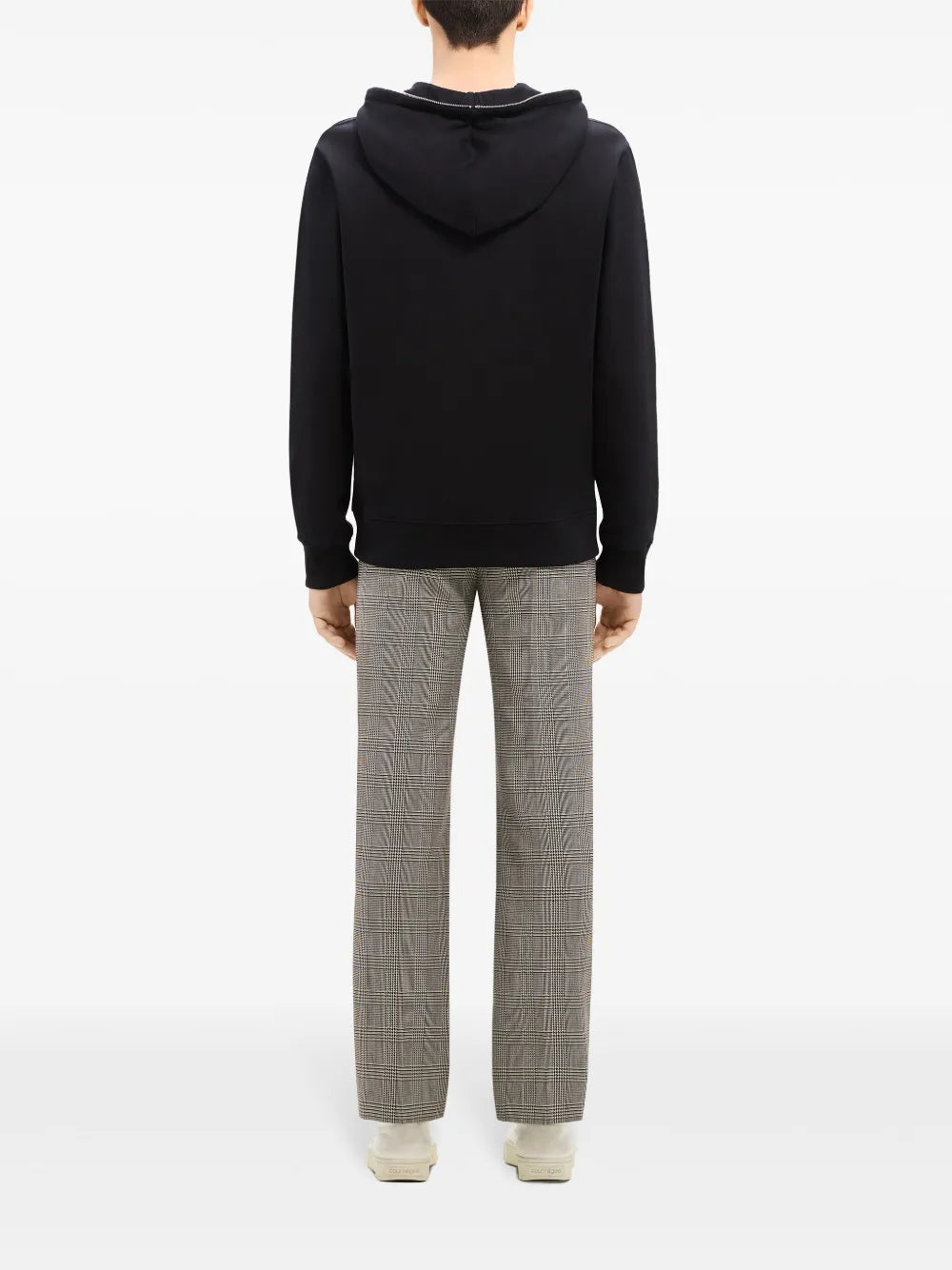 Sweatshirts Zip-Up Hoodie Courrèges Black Men