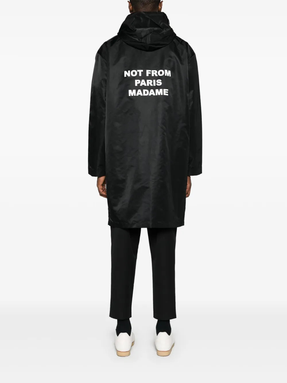 Manteaux Parka Not from Paris Madame Drole De Monsieur Noir Homme