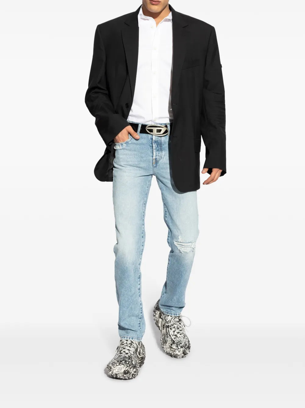 Shirts White S-Fitty-A Shirt Diesel White Men