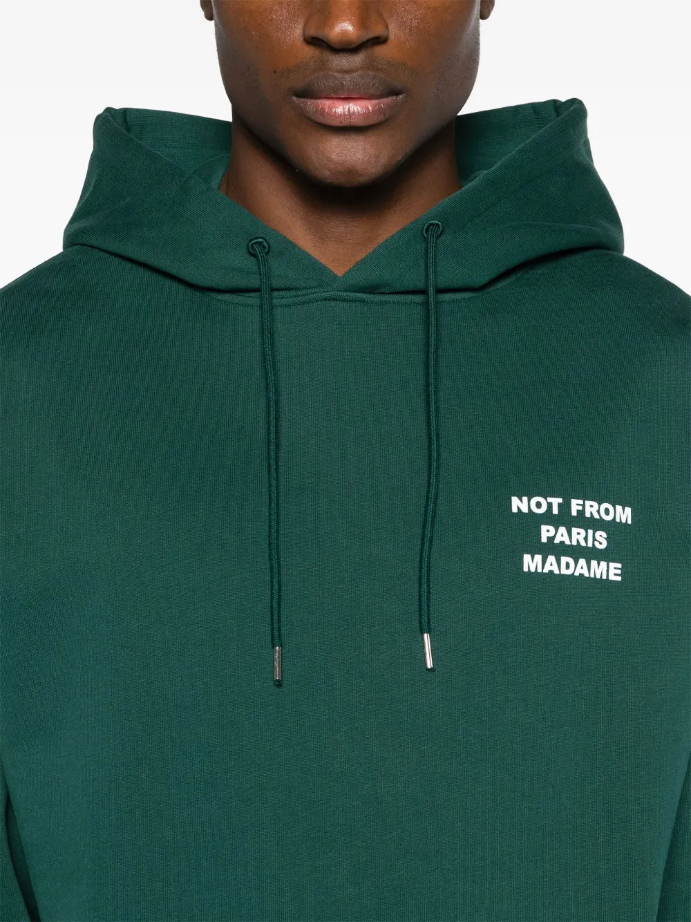 Sweatshirts Sweat à capuche Slogan vert Drole De Monsieur Vert Homme