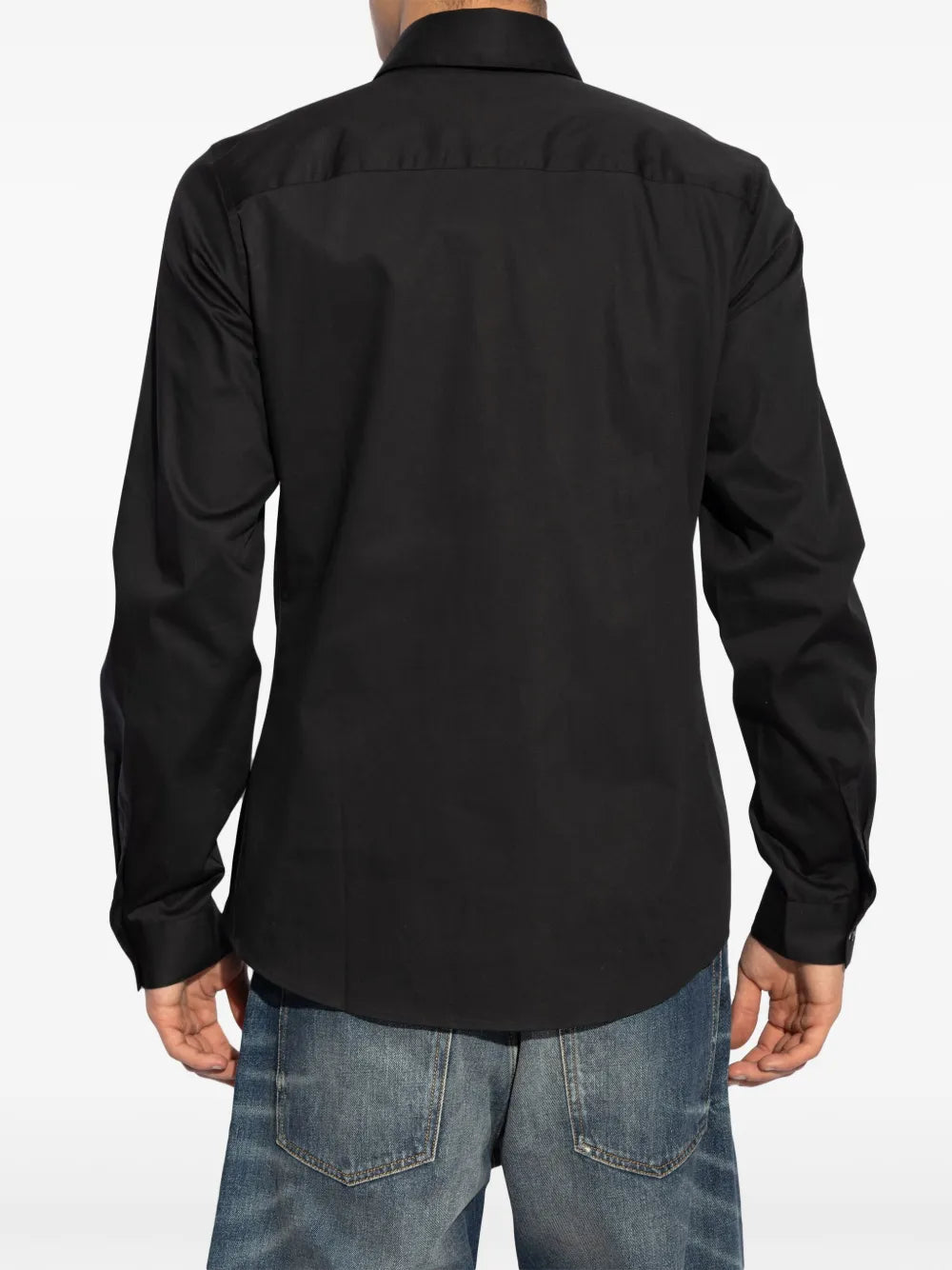 Camisas Camisa Preta S-Fitty-A Diesel Preto Homens