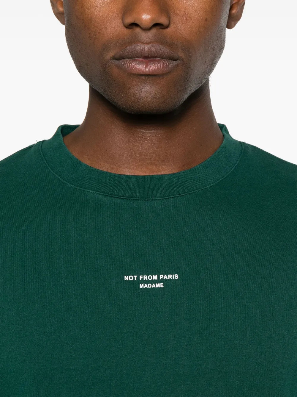 T-shirts Classic Green Slogan T-Shirt Drole De Monsieur Green Men