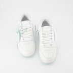 Sneaker OWIA259C99LEA003 0151 white mint Off-White Blau Femme