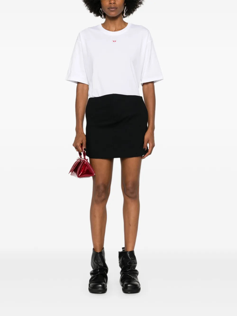 T-shirts T-shirt T-Boxt-D Diesel Blanc Unisexe