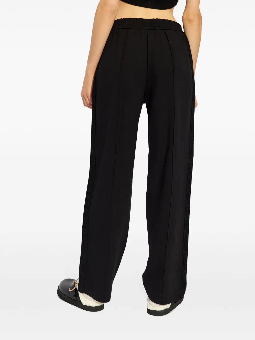 Hosen Logo Sweatpants Moncler Schwarz Femme