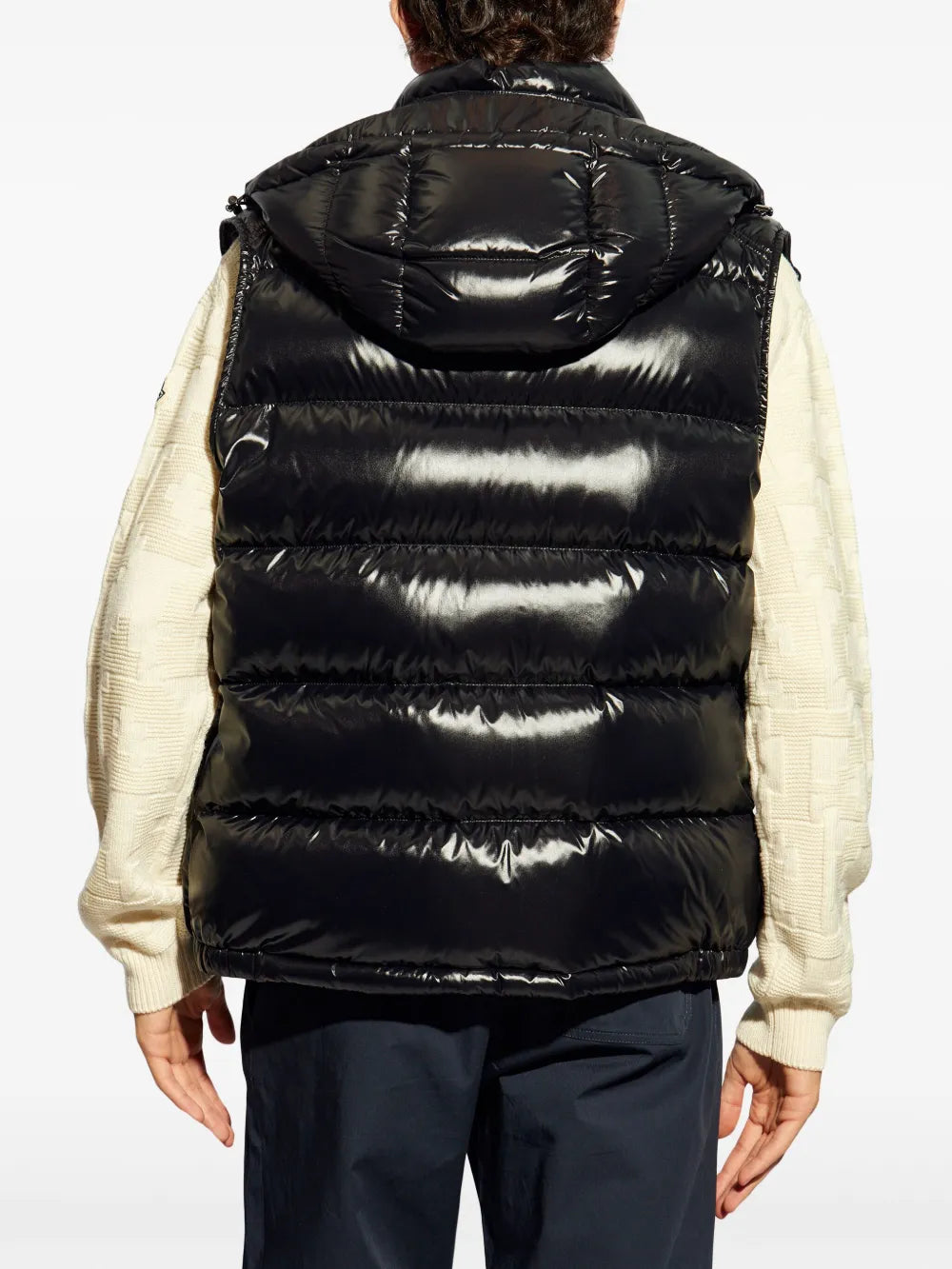 Vestes 보르메스 슬리브리스 다운 재킷 Moncler Noir Homme