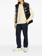 Vestes Giubbotto Piumino Senza Maniche Bormes Moncler Noir Homme