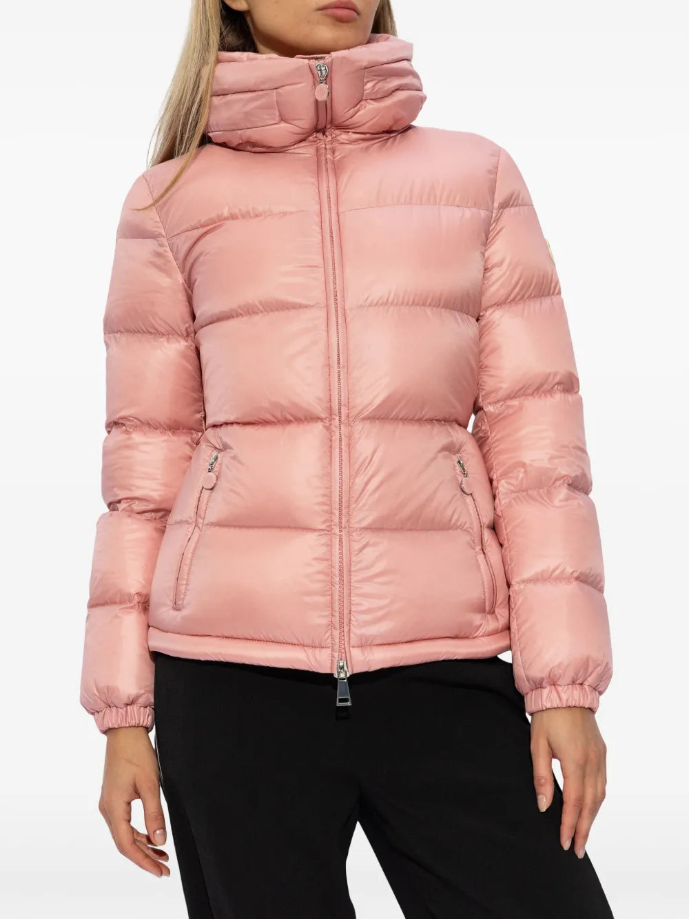 Manteaux Doudoune Douro Moncler Rose Femme
