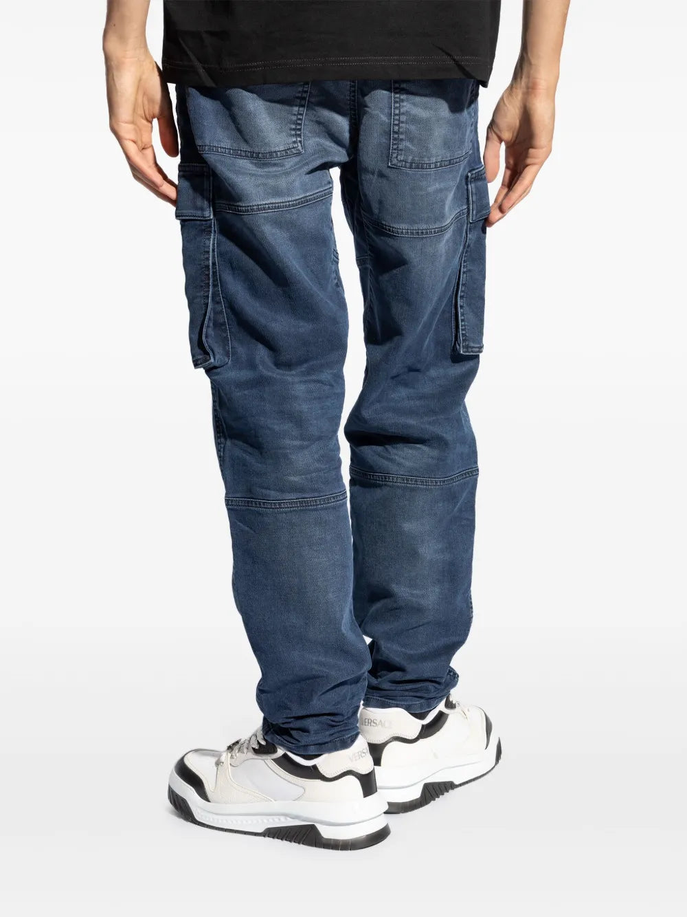 Hosen Cargo Jeans 2050 D-KRooley Diesel Blau Homme