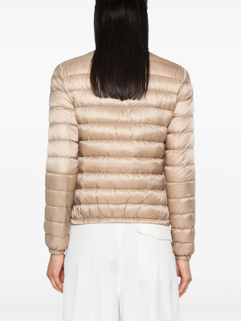 Jacken Lans Daunenjacke Moncler Beige Femme