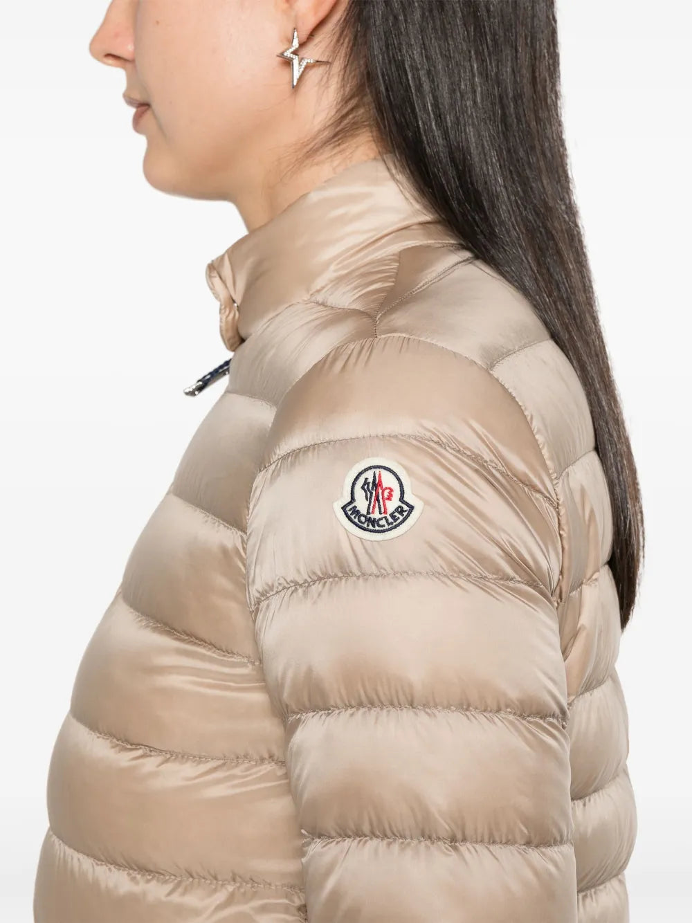 Jacken Lans Daunenjacke Moncler Beige Femme