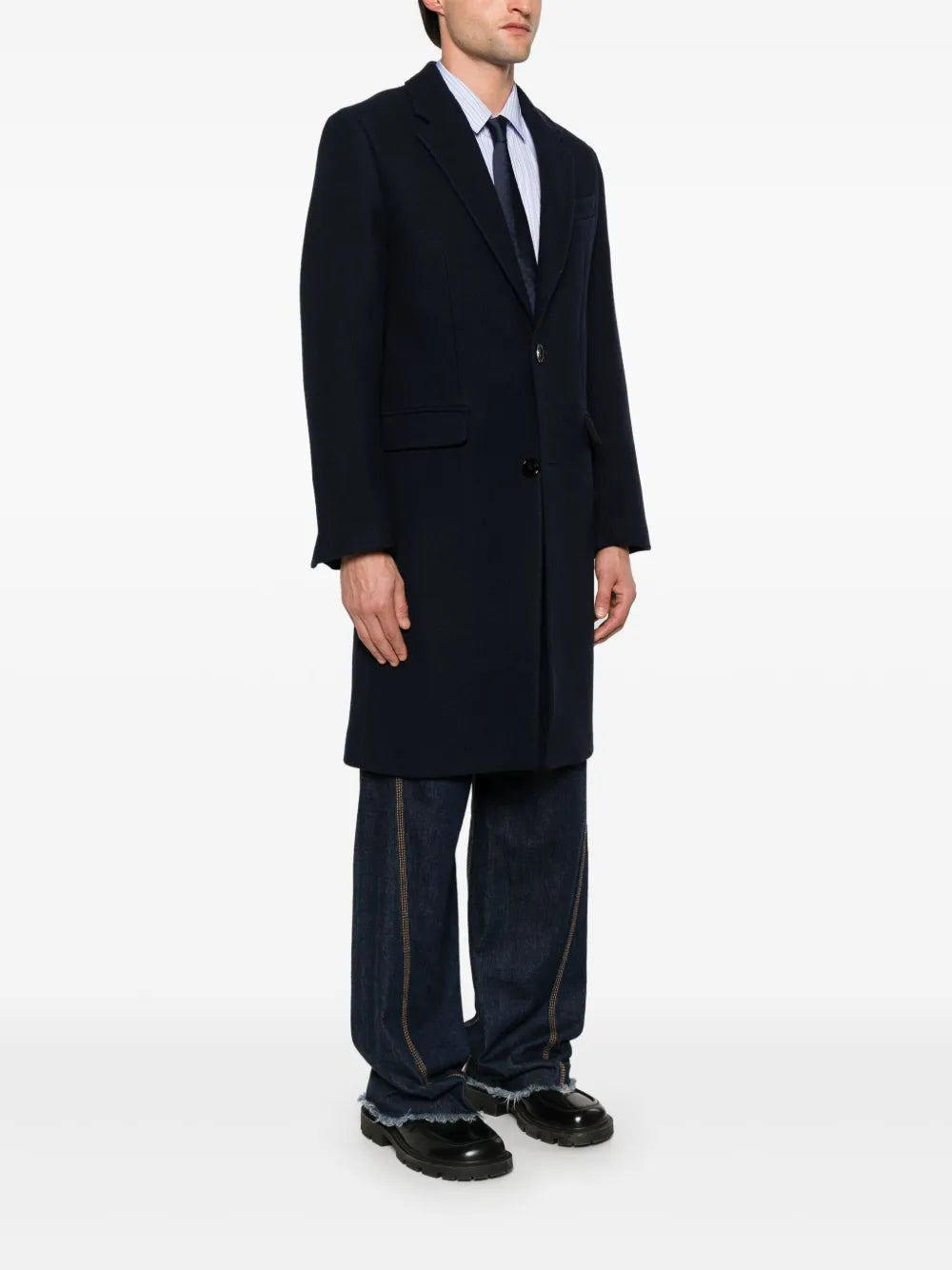 Mäntel Wollmantel Ami PARIS Dunkelblau Homme