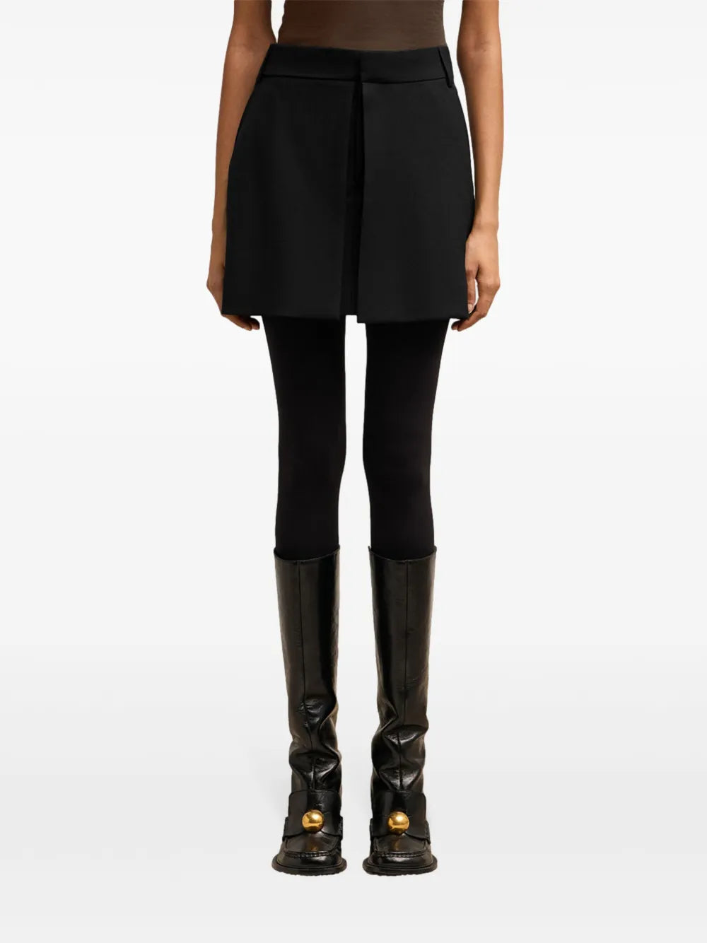 Jupes Jupe à pans Ami PARIS Noir Femme