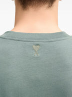 티셔츠 알렉산드레 마티우시 티셔츠 Ami PARIS 녹색 남여공용