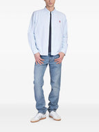 Hemden Baumwollhemd Ami PARIS Blau Unisex