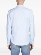 Hemden Baumwollhemd Ami PARIS Blau Unisex