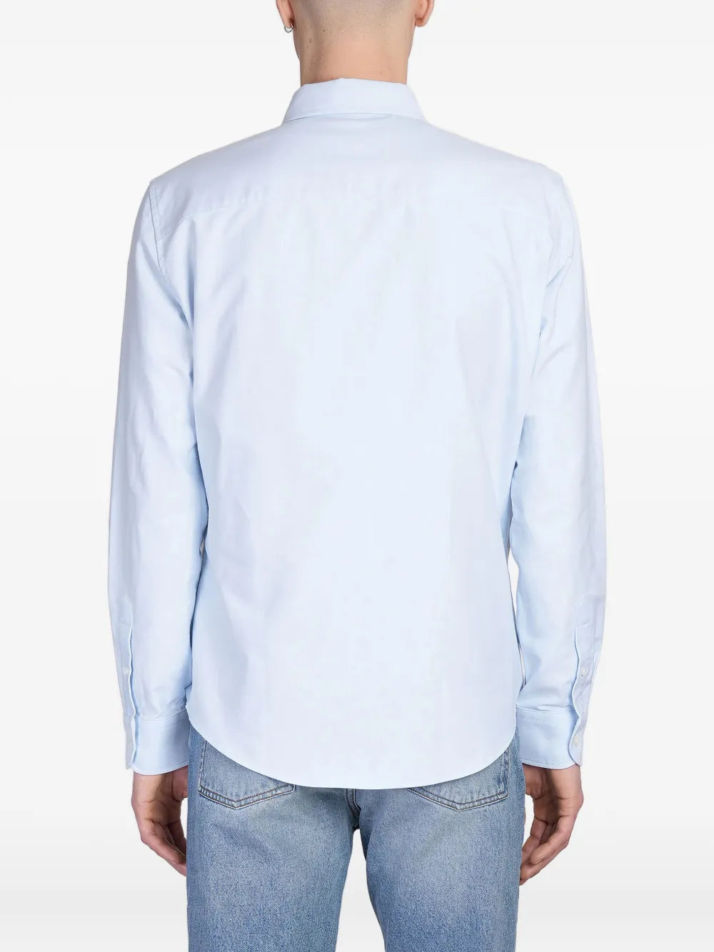 Hemden Baumwollhemd Ami PARIS Blau Unisex