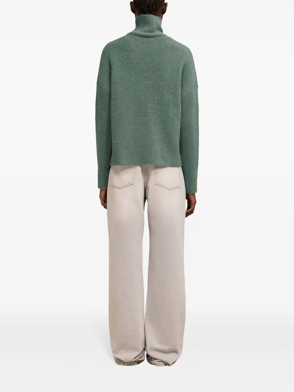 Maille Col roulé AMI de Coeur Ami PARIS Vert Unisexe