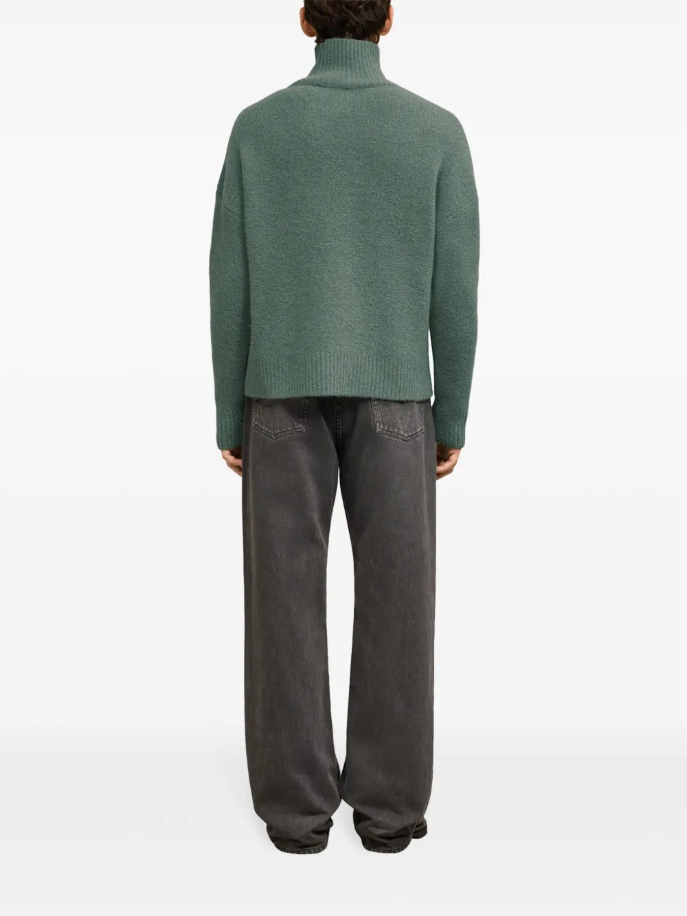 Maille Col roulé AMI de Coeur Ami PARIS Vert Unisexe