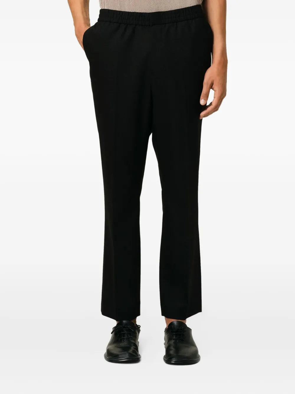 Hosen Wollhosen Ami PARIS Schwarz Homme