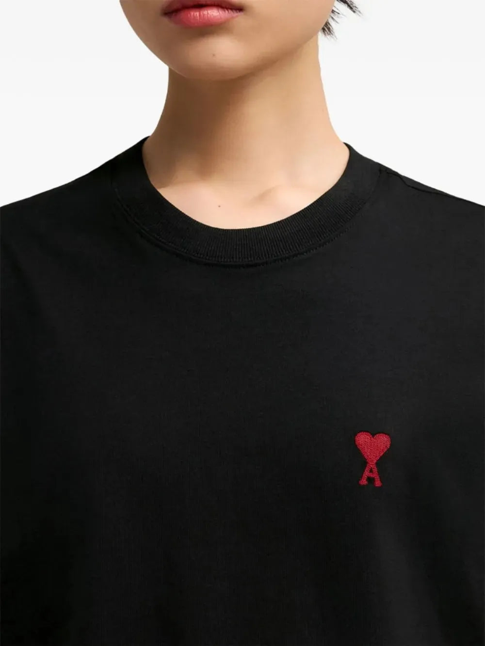 Camisetas T-shirt Ami de coeur Ami PARIS Negro Unisexo