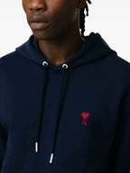 Felpe Hoodie Ami de coeur Ami PARIS Blu scuro Unisex