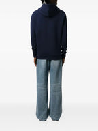 Felpe Hoodie Ami de coeur Ami PARIS Blu scuro Unisex
