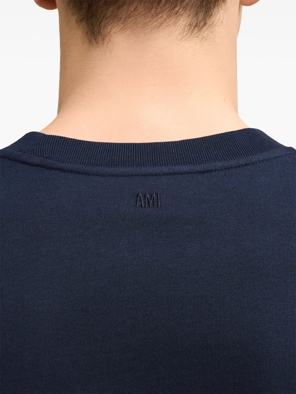 Image de l'article T-shirt manches longues Ami de coeur de la marque Ami PARIS pour Unisex - Saison Automne-Hiver 2025 - Vue détaillée_7