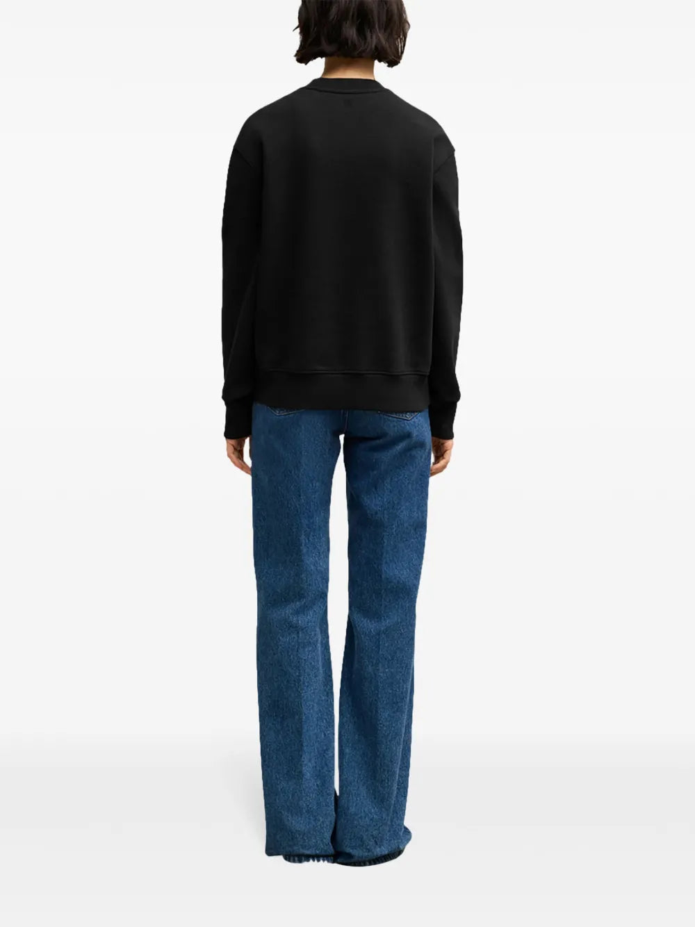 Sweatshirts Sweatshirt Ami de coeur Ami PARIS Noir Unisexe